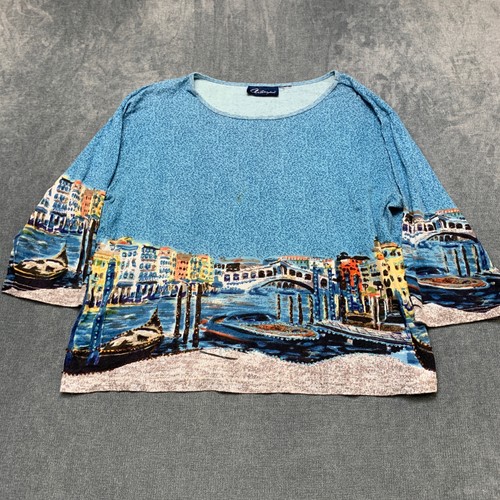 Artscapes venice scene blouse - scene,